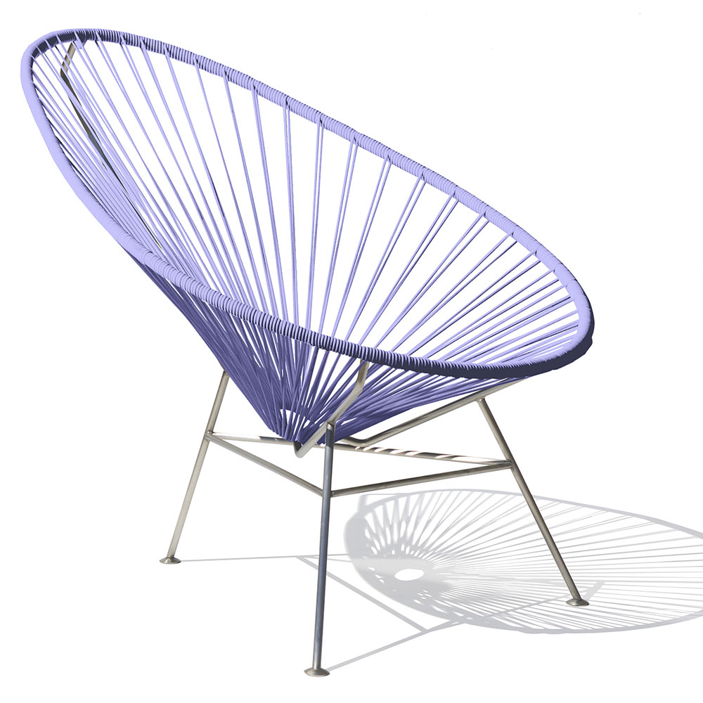 Original Acapulco Chair with Stainless Steel Frame OK Design